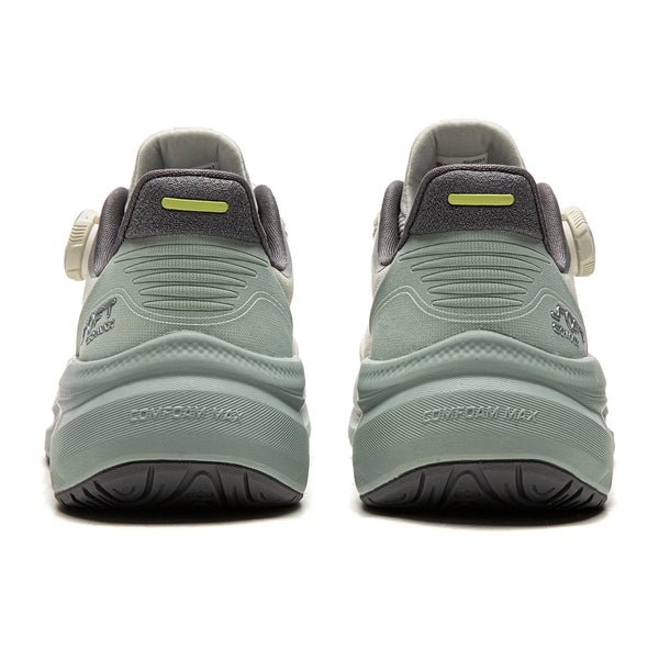 ស្បែកជើងកីឡា Li-Ning Unisex SOFT GO MAX 2 COMFOAM MAX Cushion កែងក្រាស់ រចនាបថទាន់សម័យ ស្បែកជើងដើរធម្មតា AGLW131
