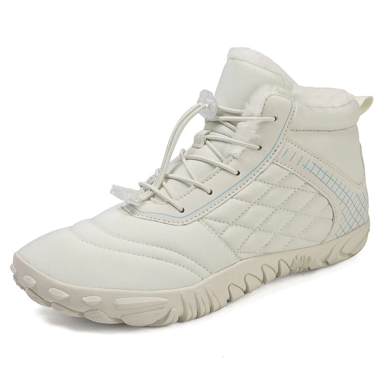 Winter Unisex Snow Boots Men Women Cotton Shoes Ankle Snowboots Plush Warm Shoes Size 34-46 47 48 Dropshipping