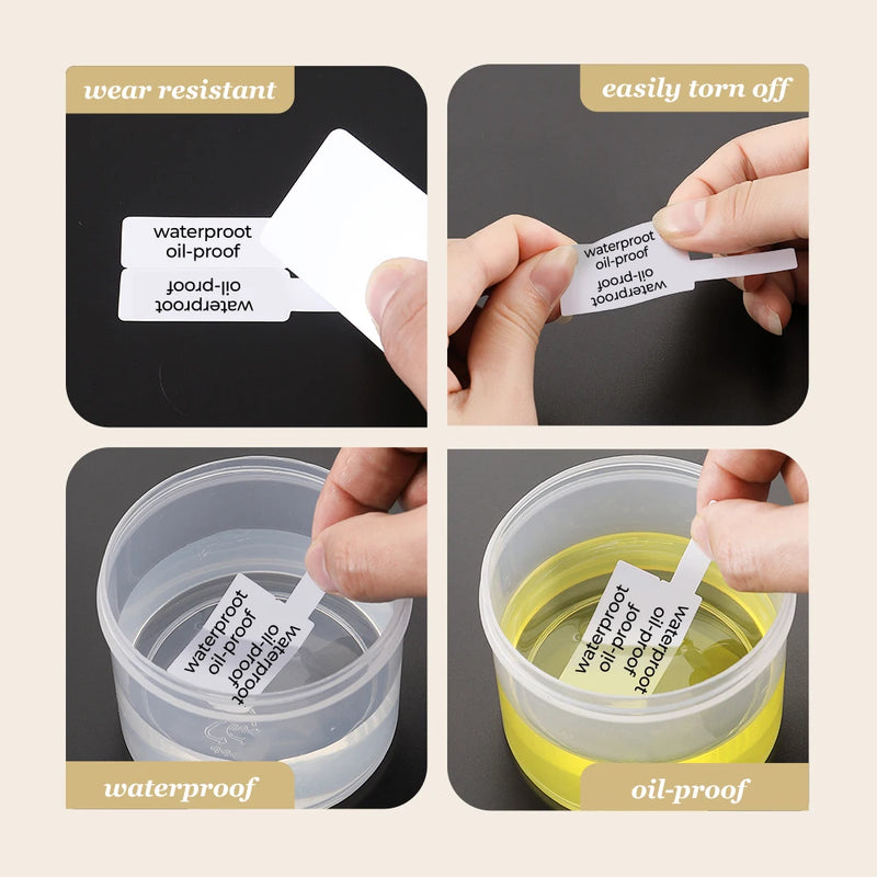 1 Roll Niimbot Cable Label for B1 B21 B3S B31 B4 Color Self-adhesive Self-adhesive Sticker for Communications