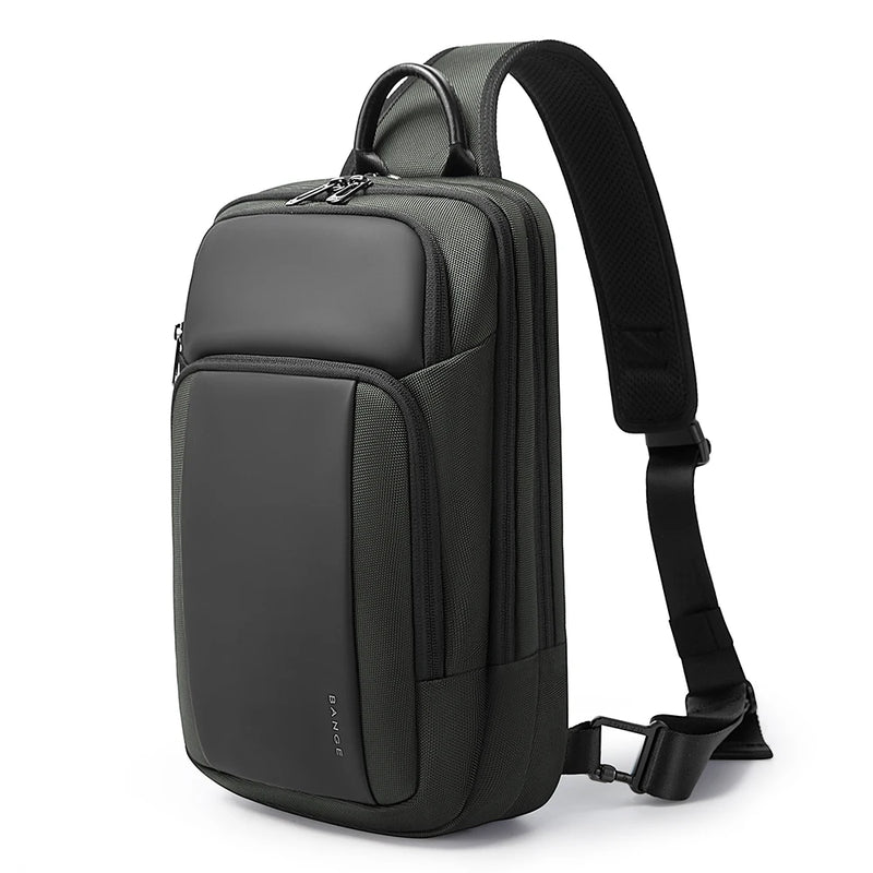 BANGE Anti-Theft Cross Bag Fashion Men's Bag Aesthetic Bags For Men Waterproof Shoulder Bag Male Chest Bag Lightweight Slingbag