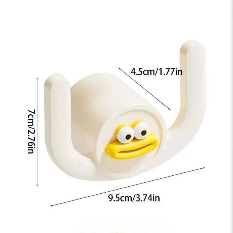 1pc Slipper Hooks,Bathroom Slipper Holder,Shower Storage Rack,Essential Items for Bathrooms And Bedrooms,Mouth Color Random