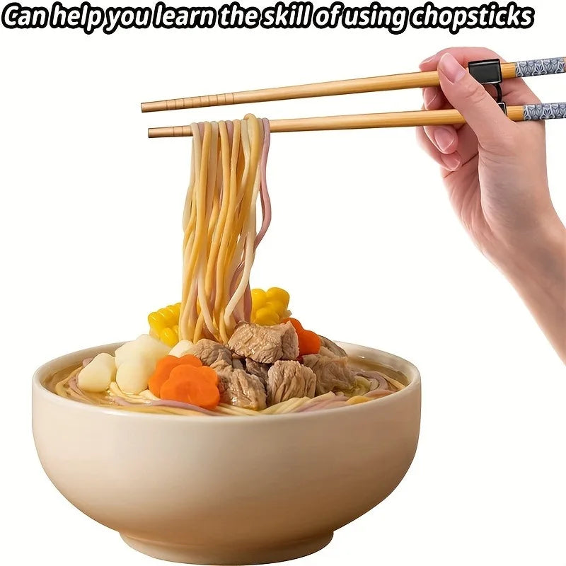 5/10pcs Reusable Chopsticks HelpersTraining Chopstick Hinges Connector Training Chopstick For Adults and Learner.chopsticks clip