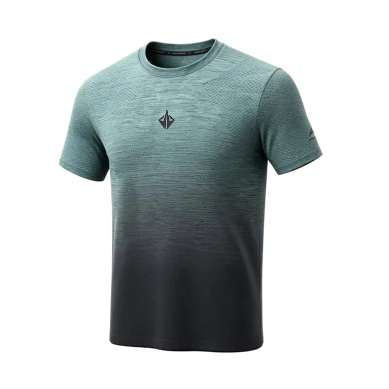 អាវយឺតបាល់បោះបុរស Li-Ning JIMMY BUTLER 66% Polyamide 34% Polyester ស្លីមសម ទន់ ខ្យល់ចេញចូលបាន អាវយឺតកមូល ATSW055