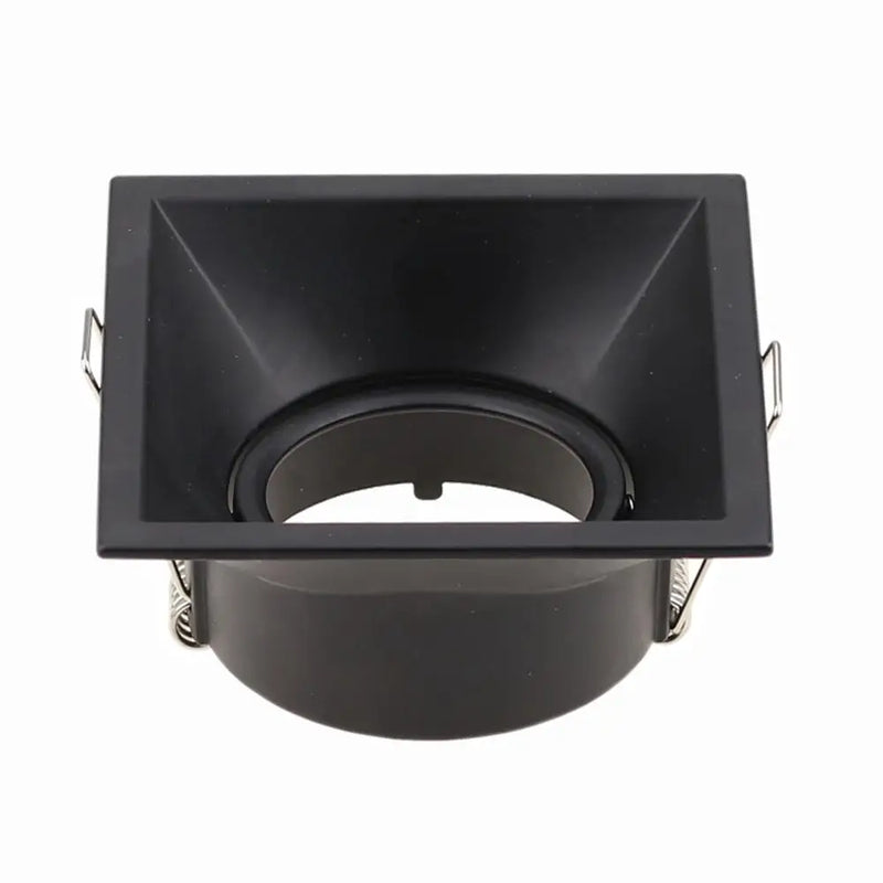 JOYINLED White/Black Modern Aluminum Alloy LED Ceiling Light Frame MR16 GU10 Spot Lights Bulb Fixture Square Downlights Holder