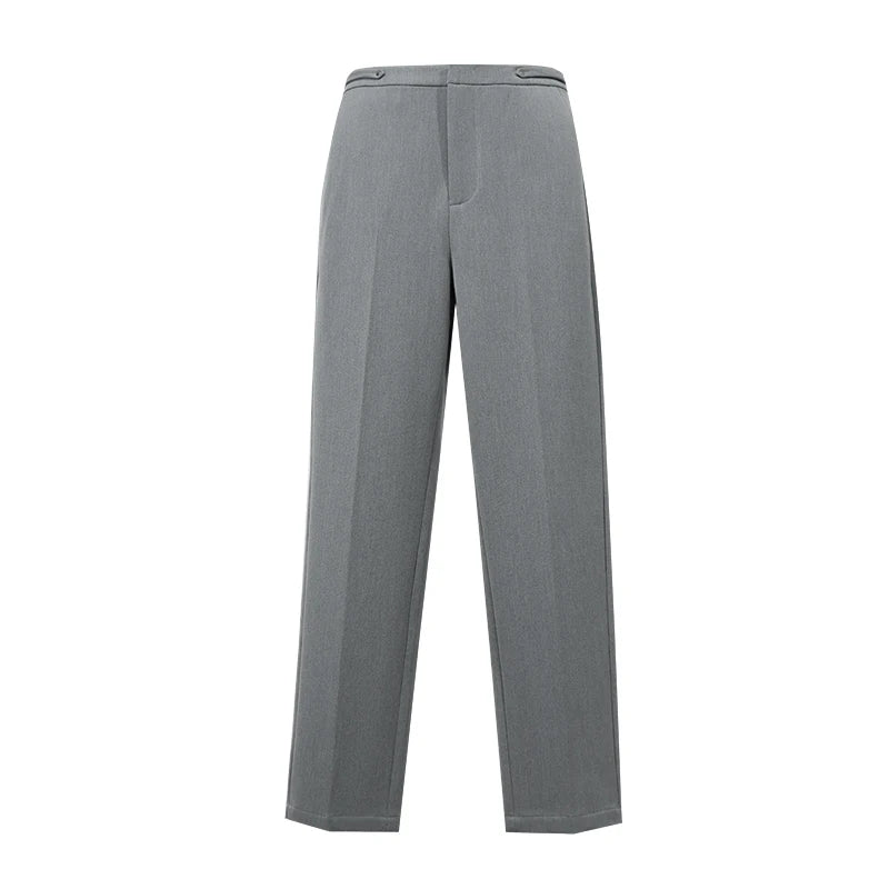 Amii Minimalist Women Pants Pleated 2026 Autumn New Versatile Casual Elegant Modern Cozy Brushed Fitted Women's Pants 12623055