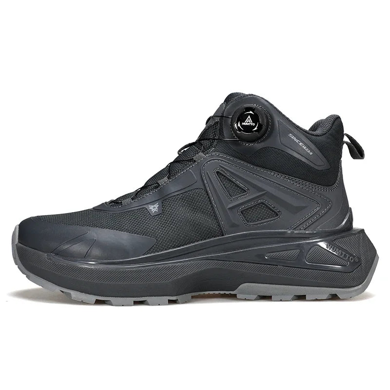 HUMTTO Winter Camping Shoes for Men Outdoor Men's Sports Shoes Breathable Trekking Boots Man Non-slip Safety Hiking Sneakers