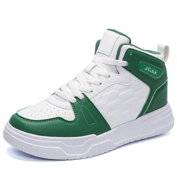 Plus Big Size 49 50 51 52 High Top Skateboarding Shoes Men Fashion Leather Casual Sneakers Dropshipping