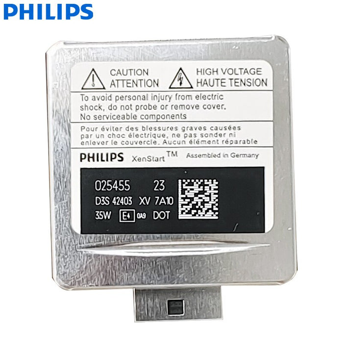 Philips X-tremeVision D3S XENON HID Car Headlight 4800K White +50% Brighter Lamp Auto Genuine Bulb Germany ECE 42403XVC1, 1X