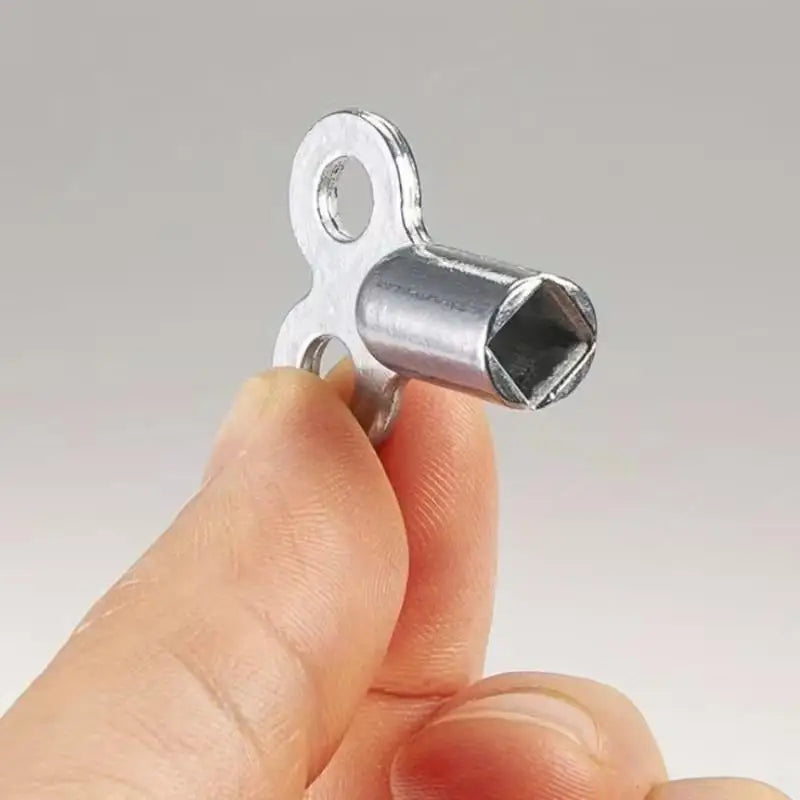 4pcs Radiator Valve Keys: Metal, Corrosion-Resistant, EU Thread, for Heating/Ventilation