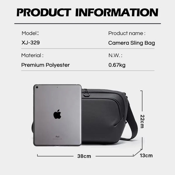 BANGE New Big Camera Shoulder Bag for Digital Canon/Nikon/Sony/DJI Drone Lightweight Travel Photography Sling Bag Carry Pouchs