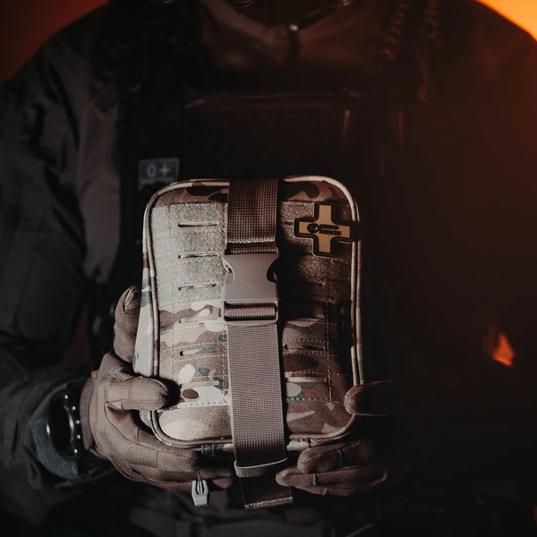 CE Approved Rhino Rescue IFAK Pouch Trauma Kit Tactical First Aid Kit MOLLE Pouch Emergency Kit Combat Survival Kit For Camping