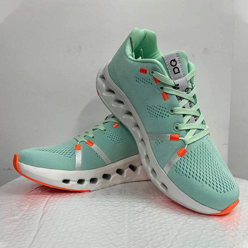 Running Shoes Man Mesh Lightweight Comfortale Flat Outdoor Sports Cushioning Training Jogging Shoes Trendy Original Sneakers Man