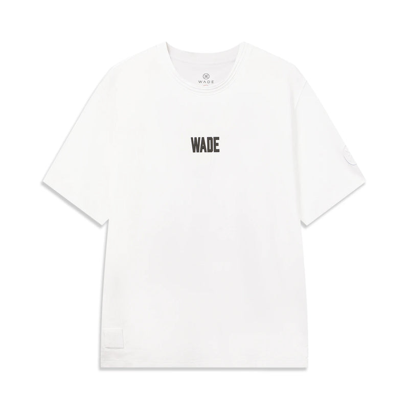 អាវយឺតបុរស Li-Ning Wade LN COOL រាងរលុង ការពារកម្តៅថ្ងៃ កមូល អក្សរ ខ្យល់ចេញចូលបានល្អ អាវយឺត LiNing ធម្មតា AHSW967
