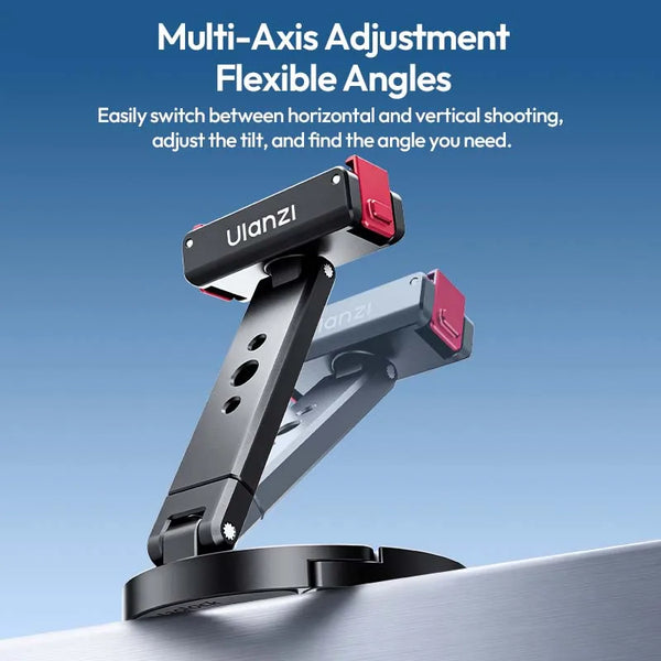 ជើងទ្រកាមេរ៉ា Ulanzi MA04 MagLock Quick-Release Mount សម្រាប់កាមេរ៉ា DJI Action 6 5 4 3 Action ដែលអាចទ្របានជាមួយវីស 1/4" Tripod Mount