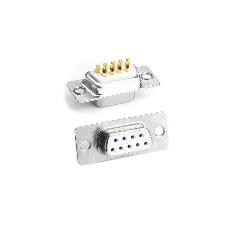 DB9 Adapter Connector Core RS232 Serial COM Plug Connectors Hole/pin DB15 Female Male Port Socket D Sub DP9 Plastic Case