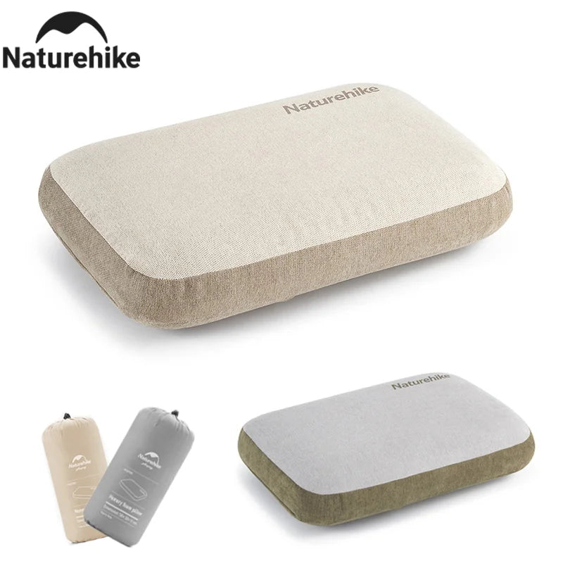 Naturehike Memory Foam Comfort Square Pillow Portable Outdoor Camping Travel Camping Pillow Home Office Rest Pillow