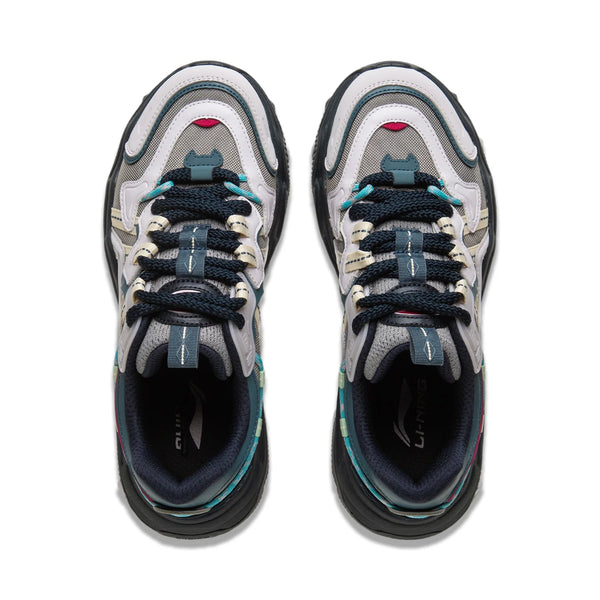 ស្បែកជើង Li-Ning សម្រាប់នារី X-CLAW LITE 2 របៀបរស់នៅបែបបុរាណ ងាយស្រួលពាក់ ស្បែកជើងធម្មតា LiNing Classic AGCV030