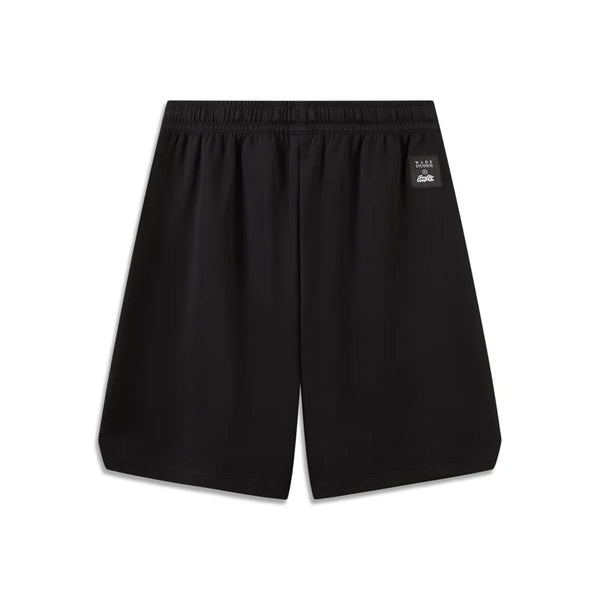 ខោខ្លី Li-Ning សម្រាប់បុរស Wade x Timothy Goodman រាងរលុង មានផាសុកភាព មានហោប៉ៅស៊ីប បាត Lining ទាន់សម័យ AKSW379