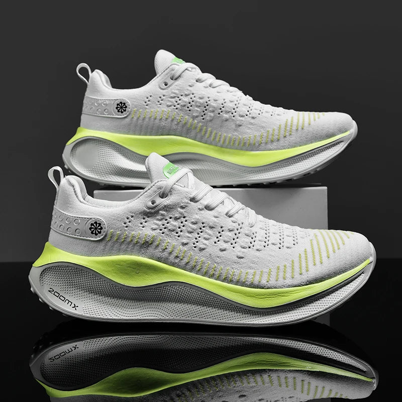 Men's Mesh Light Casual Sneakers Four seasons New Breathable Thick sole Non-slip Comfortable Outdoor Speed Running Sports Shoes