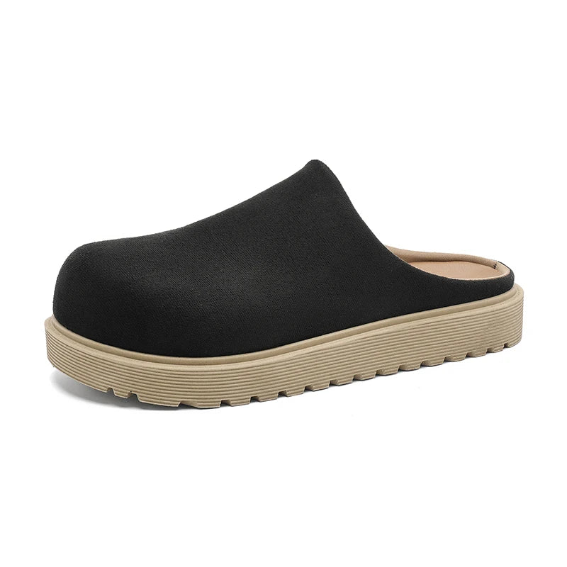 Men's casual slip on slippers summer new soft-sole anti-slip comfortable outdoor walking shoes fashion youth Joker tide slippers