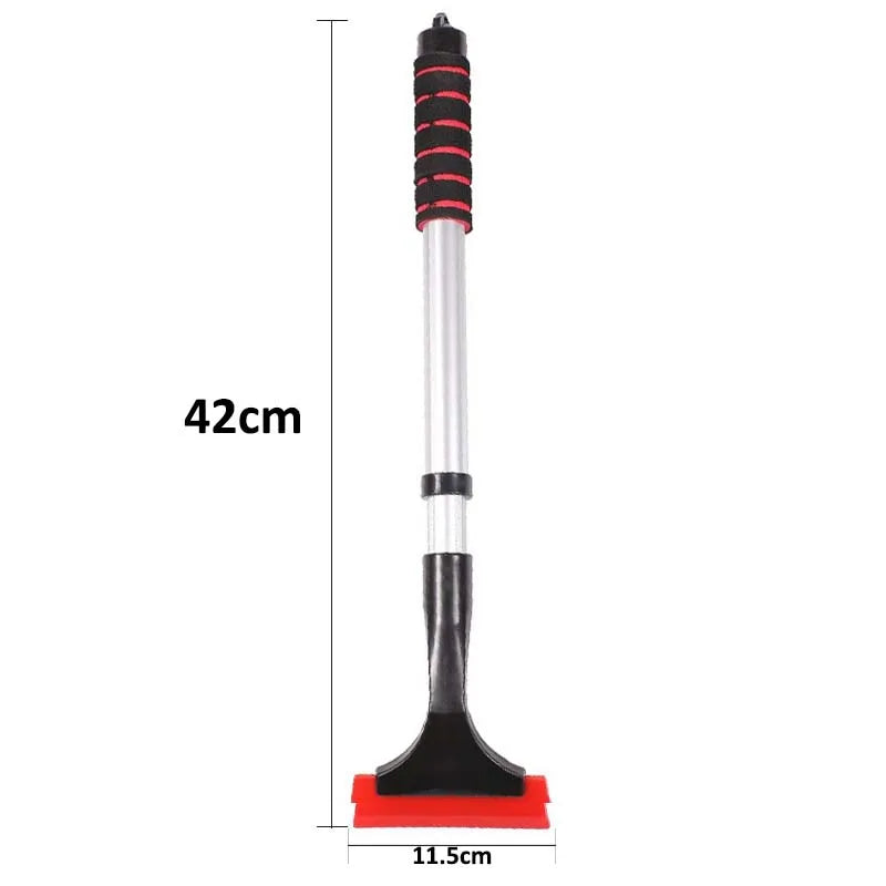 SEAMETAL Car Telescopic Ice Scraper Auto Windows Defroster Snow Shovel Extendable Snow Removal Tool for Winter Car Accessories