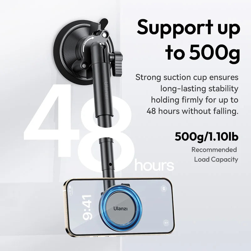 ឧបករណ៍ កាន់ ទូរសព្ទ Ulanzi ZJ06 ក្បាល បាល់ បឺត សម្រាប់ ទូរសព្ទ ថត វីដេអូ ទូរសព្ទ ឆ្លាតវៃ MagSafe ZJ06