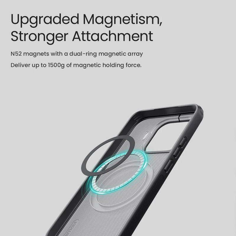 NILLKIN For Xiaomi 17T Magsafe Case Super Frosted Shield Pro Soft TPU PC Shockproof  Back Cover For Mi 17T Magnetic Cases