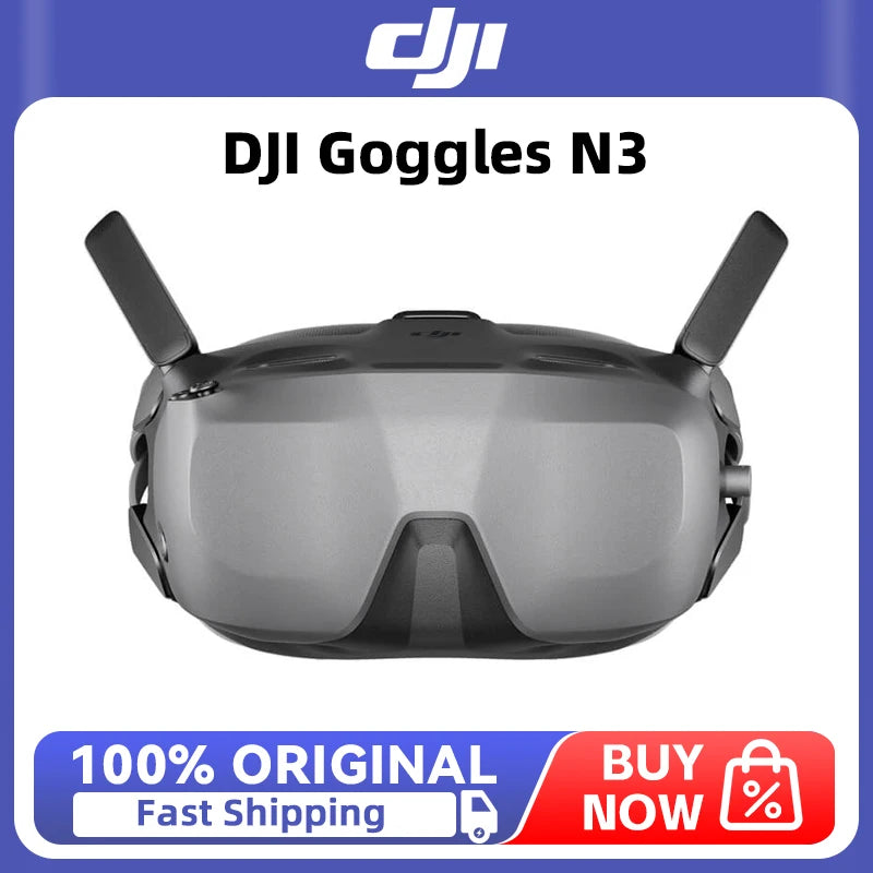 DJI Goggles N3 1080p Ultra-Wide Screen O4 FHD Video Transmission AR Cursor 2.7-Hour Operating Time for DJI Avata 2 / DJI Neo 2