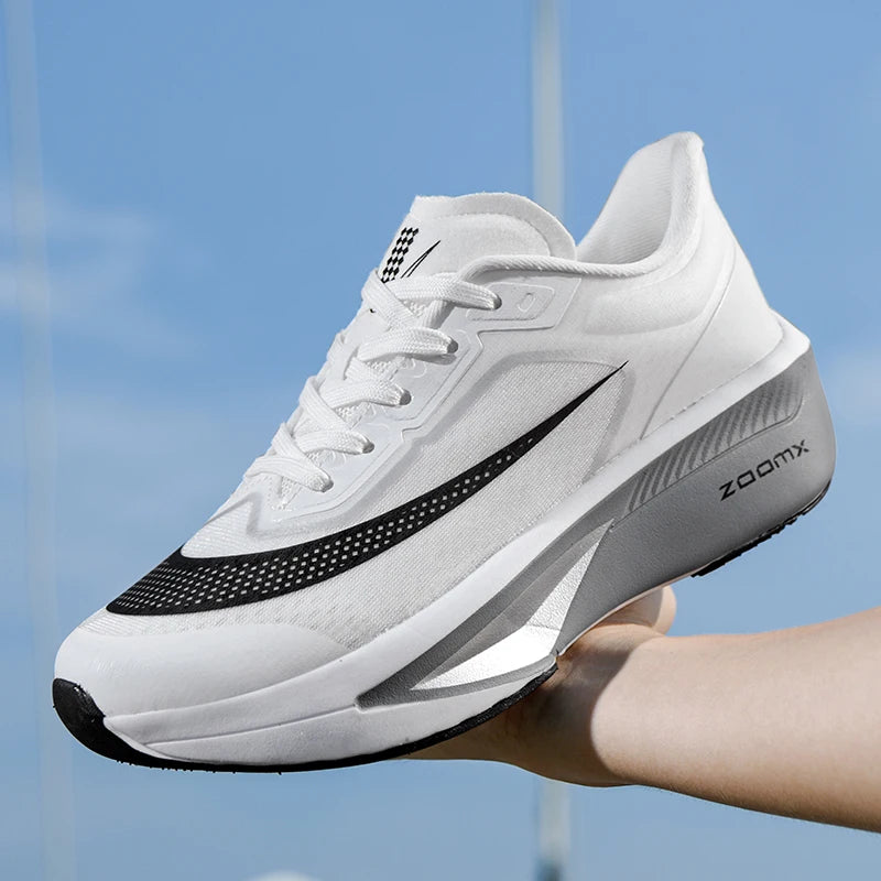 Mens Running Shoes 2025 New Multi Color Lightweight Cushioned Marathon Racing Breathable Mesh Fitness Running Shoes Men Women