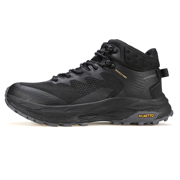 HUMTTO Breathable Hiking Shoes for Men Winter Sneakers Wear-resistant Casual Men's Sports Shoe Outdoor High Top Trekking Boots