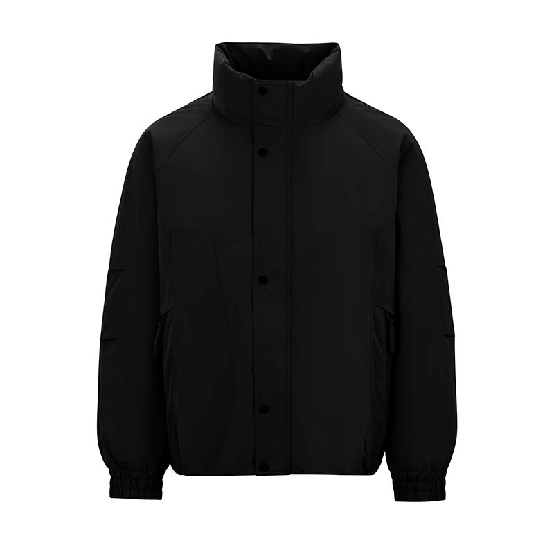 Semir Men Down Jacket 80 Percent Down Fill Raglan Sleeve Stand Collar Oversized Fit Modern Style 2026 New Winter Daily Wear