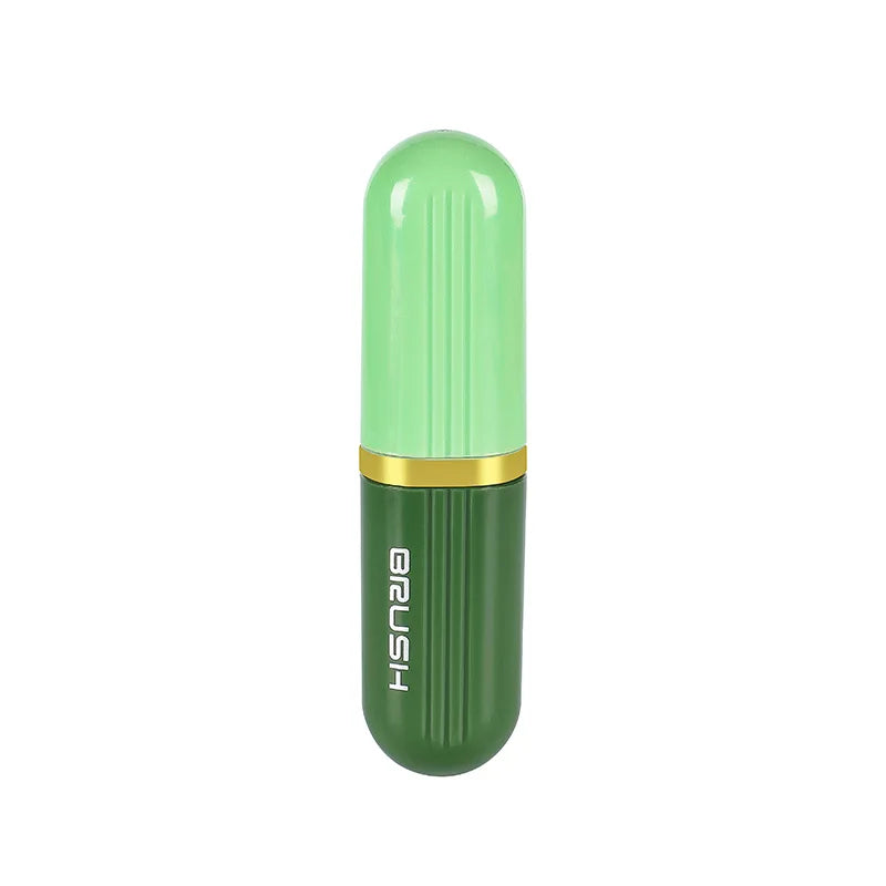 1pc Portable Multifunctional Double-sided Shoe Brush,Not Hurt The Soft Hair of Shoes. Household Travel Liquid Cleaning Brush.