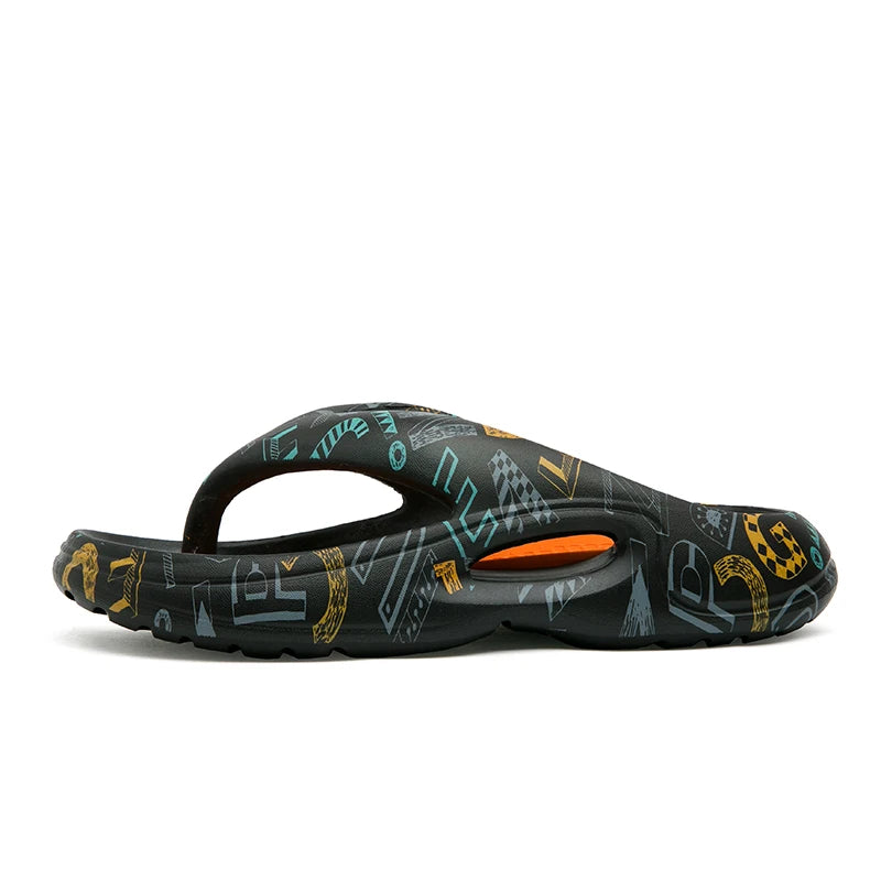 Summer EVA Thick Sole Flip Flops Men Slippers Soft Comfortable Slippers Chanclas Hombre Size 39-46 Dropshipping