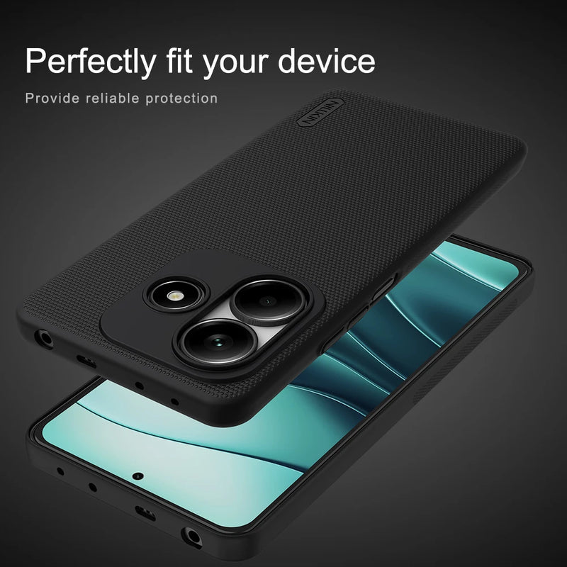 Nillkin For Xiaomi Redmi Note 14 5G Case Frosted Shield TPU Matte Shockproof PC Hard Back Cover For Redmi Note 14 5G Cases
