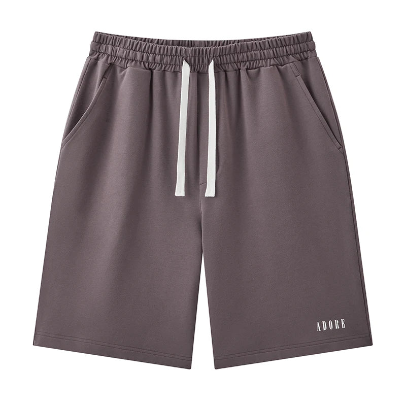 Semir Men Pants Casual Knee Length Drawstring Printed Knit Loose Wearable Home Shorts 2026 Summer Daily Casual Style Top
