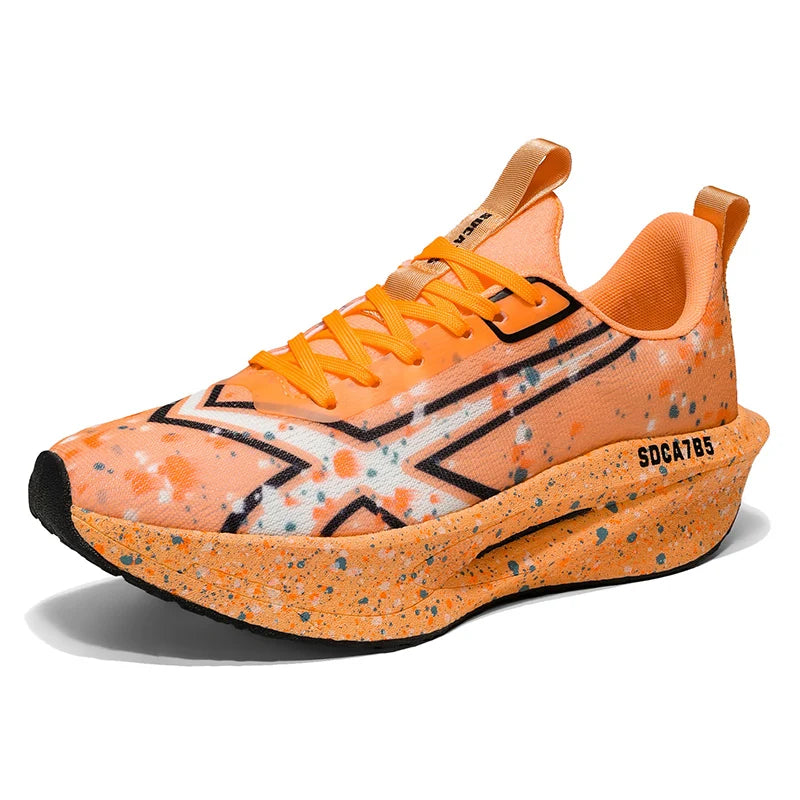 Mens Running Shoes 2025 New Luxury Design Lightweight Low Top EVA Cushioned Outsole Gym Training Daily Jogging Fashion Sneakers
