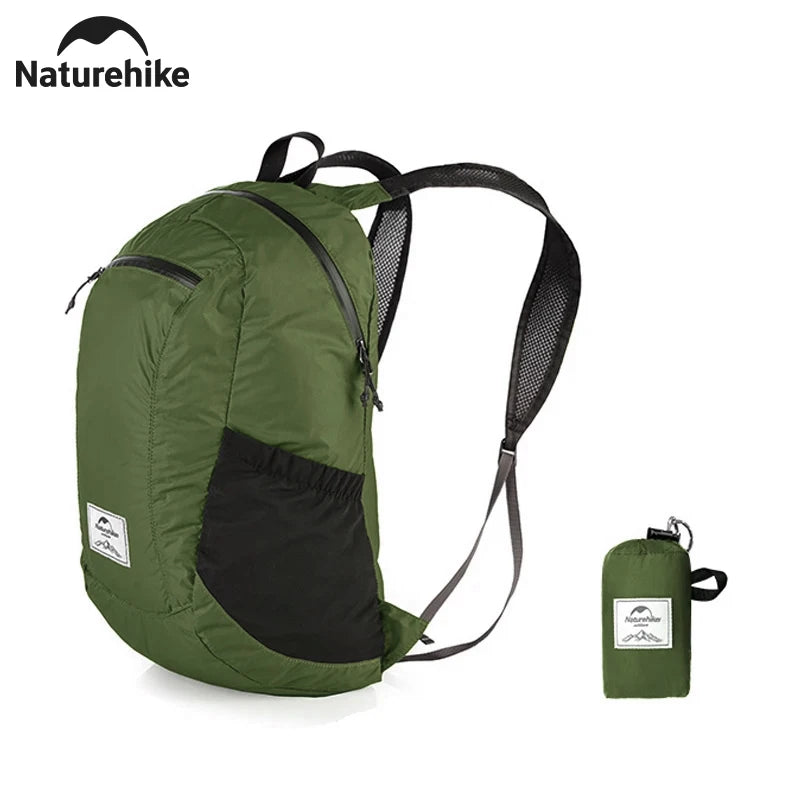 Naturehike 2025 Camping Backpack 30L Large Capacity Portable Foldable Waterproof Shoulder Bag Outdoor Travel Hiking Picnic Bag