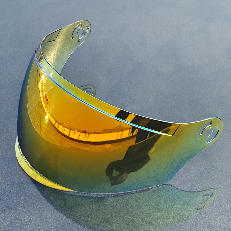 Motorcycle helmet specific lens ORZ-806 retro full helmet color lens reinforced with PC material