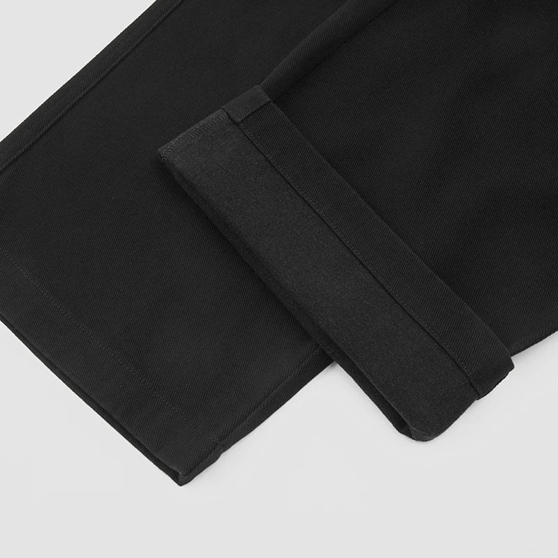 Semir Men Casual Pants Brushed Fabric Versatile Loose Fit Straight Leg 2026 New Winter Daily Wear Urban Casual Style