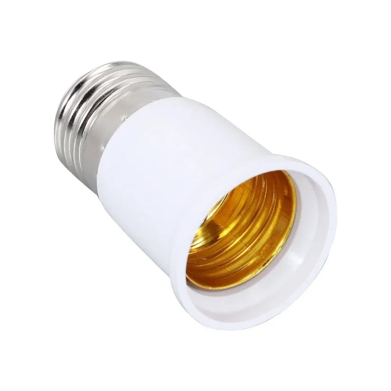 រន្ធដោតចង្កៀង E27-E27 ទំហំ 65mm-95mm ចំនួន 1/2/5 ដុំ សម្រាប់ដាក់ចង្កៀង E27 ទៅ E27 ដើម្បីបំលែងចង្កៀង និងអាដាប់ទ័រសម្រាប់ដាក់ចង្កៀង