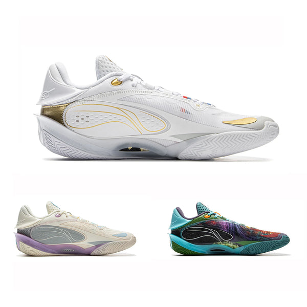 ស្បែកជើងបាល់បោះបុរស Li-Ning WADE 808 5 ULTRA អាជីព SUPER BOOM ទន់ស្រួលពាក់ ស្បែកជើងកីឡា LiNing ABAV015