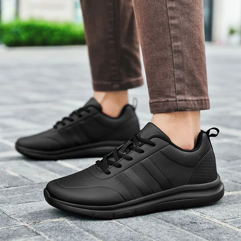 Chef Hotel Kitchen Work Shoes Four Seasons New Waterproof Non-slip Soft-sole Light Breathable Men's Outdoor Walking Sports Shoes