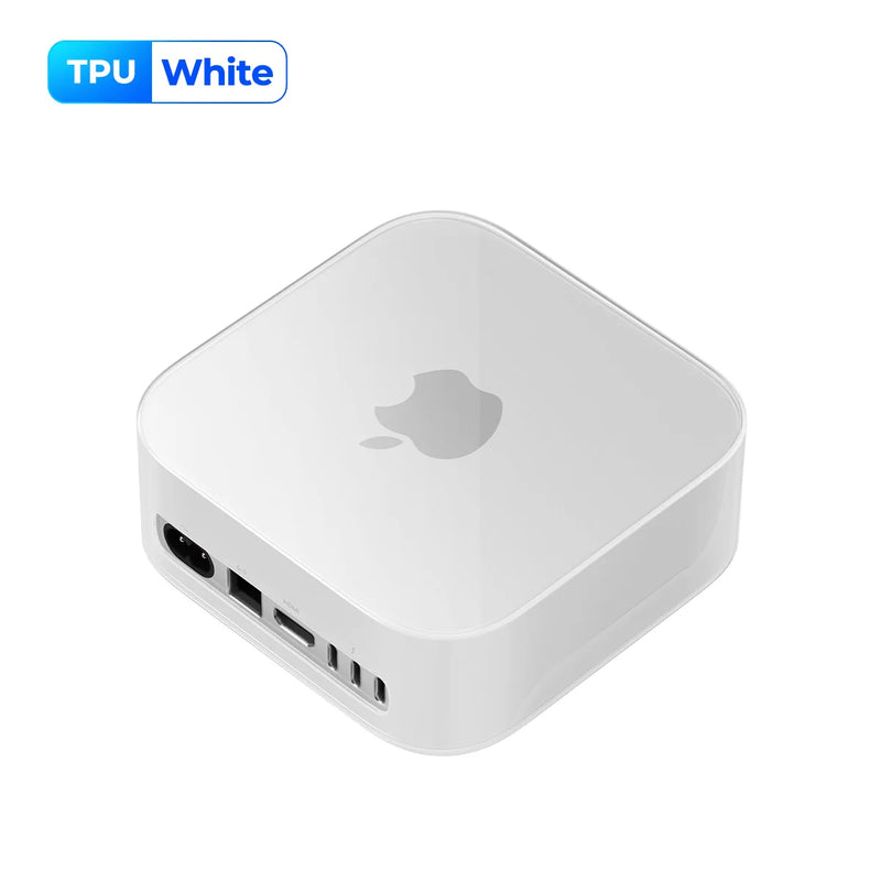 ORICO Mini Case for Mac Mini M4/M4 Pro is an easy-to-install  wear-resistant waterproof silicone case