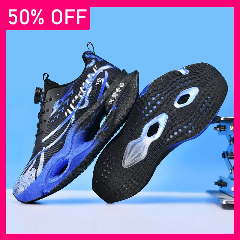 Mens Sports Shoes Outdoor Training Shock Absorption Rebound Running Shoes Parent-child Comfort Sports Stability Tennis Shoes