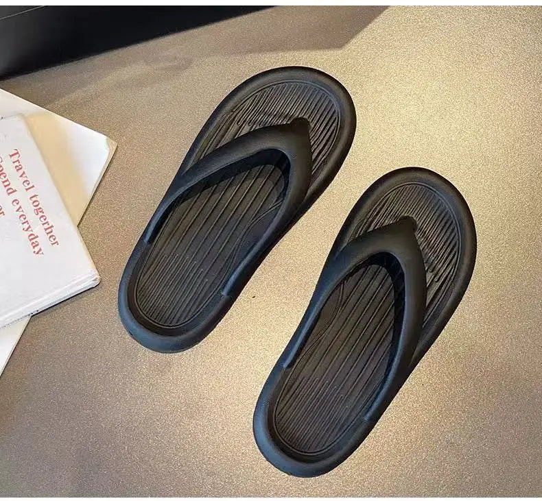 Summer EVA Flip-Flops for Women And Men Couple Beach Vacation Sandals Comfortable Outdoor Wear
