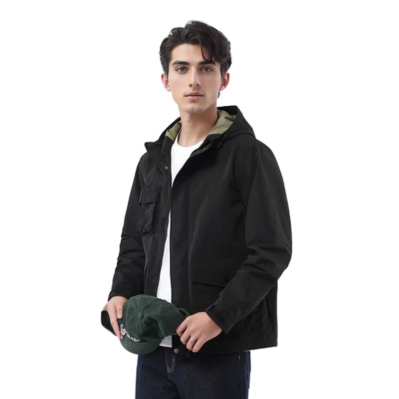HUMTTO Keep Warm Camping Hiking Jackets Autumn Winter Men's Jacket Waterproof Sports Hunting Jacket Outdoor Windbreaker Coats
