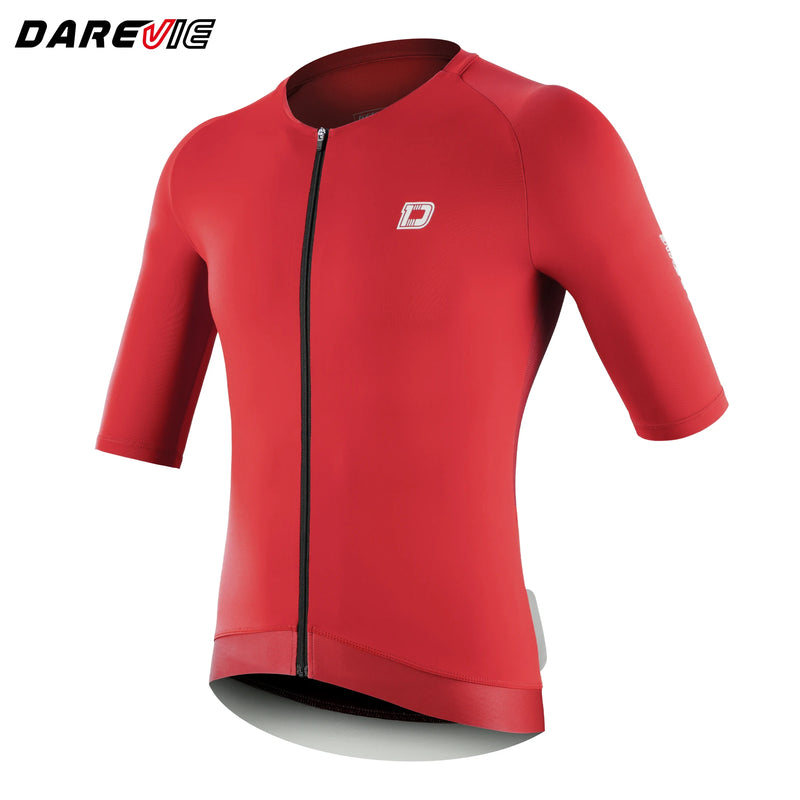 អាវយឺតជិះកង់ DAREVIE 3.0 Cool Technology Pro Level សម្រាប់បុរស អាវ Maillot ស្រូបយកសំណើម 4.5CM ប្រឆាំងនឹងការរអិល