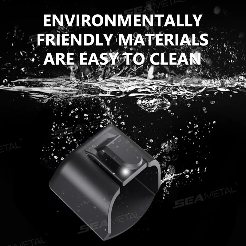 SEAMETAL Car Hooks Key Holder Clip Multifunctional Car Key Box Organizer Adhesive Mount Card Holder for Car Interior Accessories