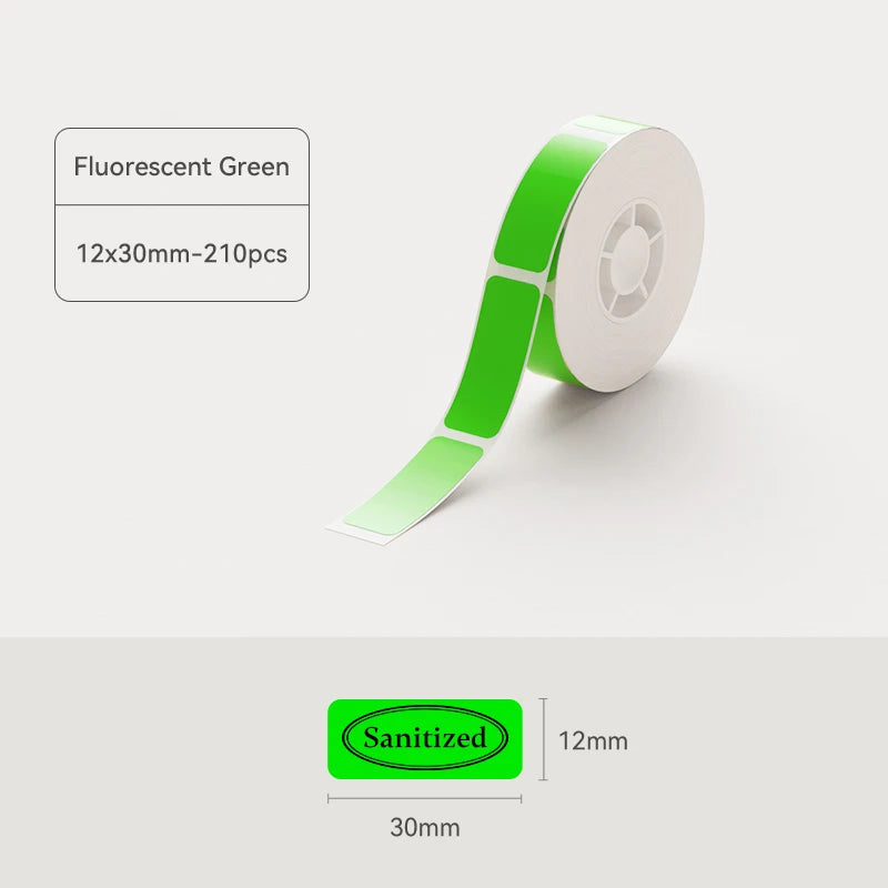 Niimbot Thermal Printer Labels 1 Roll of Self-adhesive Label Paper for D110 D11 D101 H1 H1S Bluetooth Label Maker