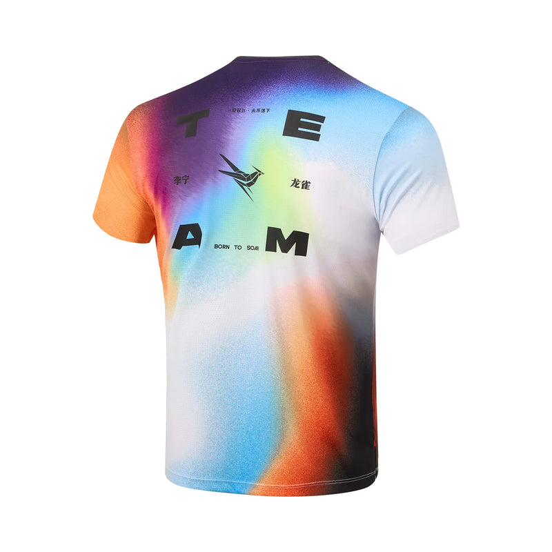 អាវយឺតរត់ប្រណាំងបុរស Li-Ning Dragonflight 100% ប៉ូលីអេស្ទ័រ កមូល សមល្មម អាវយឺតកីឡា LiNing Professional ATSW905